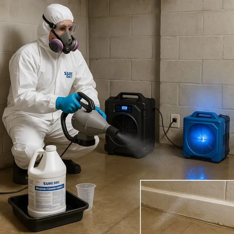 Sanitization and Odor Removal process in Kersey, CO