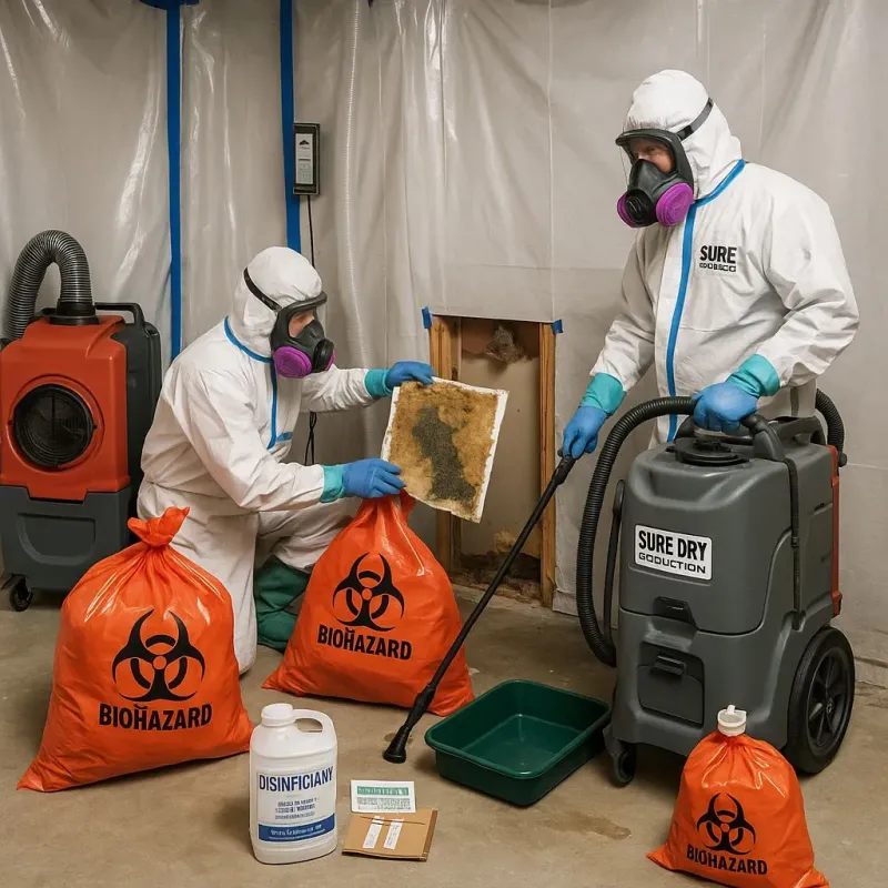 Contaminated Water Handling Protocols process in Kersey, CO